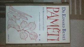 Kniha Dr. Edvard Beneš Paměti 1947