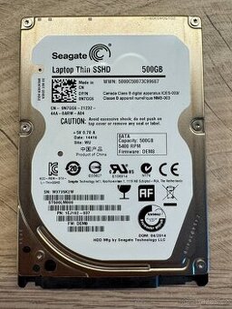 Seagate Laptop Thin SSHD 500GB – spolehlivé hybridní úložišt