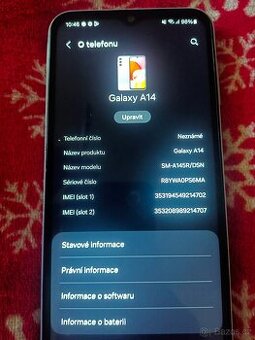 Samsung A 14 Nový