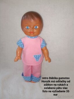 Retro panenka gumotex Honzík