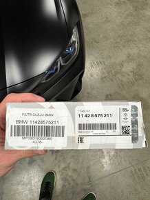 originál olejový filtr BMW řady 3 BMW 1148575211