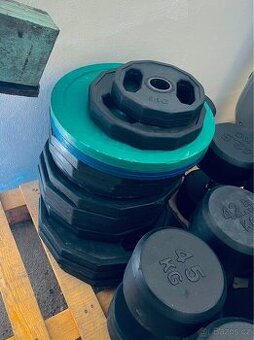 Profi pogumovaný kotouče pro osu 50mm - Celkem až 250kg