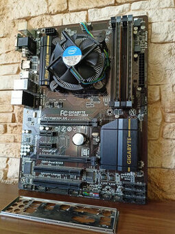 Starší herní základ i5-4460, Gigabyte GA-H87-HD3, 8GB DDR3
