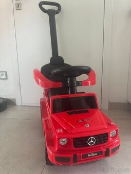 Odrážedlo s vodící tyčí Mercedes Benz G-Class červene - 1