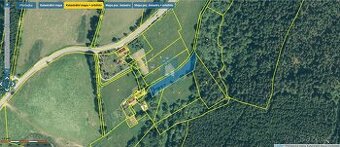 Prodej pozemku Horní Vltavice, okres Prachatice, od 2704 do