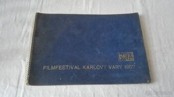 Prodám katalog - Filmfestival Karlovy Vary 1957