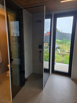 Luxusni sprchovy kout z kouroveho sklav 90x90cm