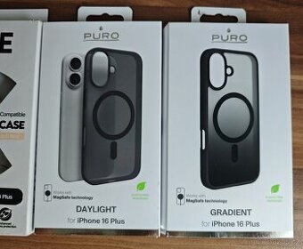 Pouzdra kryty na iPhone 16plus