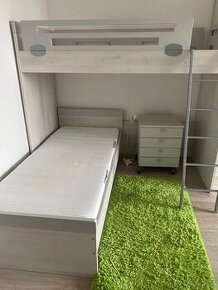 Patrové postele s úložnými šuplíky