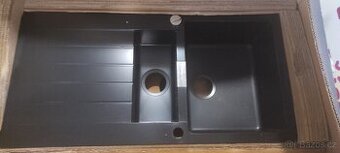 Dřez granit GROHE nový + baterie