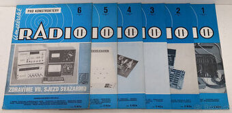 Amatérske rádio Ročník 1983, 6ks