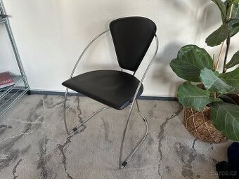 Židle chrom kuchyňská jídelní kancelářská