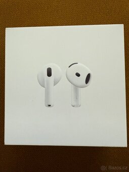 Apple Airpods 4 uplne nova, zabalena, se zarukou