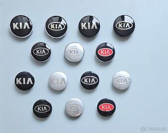 Středové krytky do kol KIA