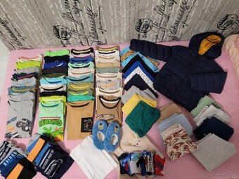 Chalpecké oblečení 8,75 kus 2-3 roky 80 ks+ boty 26 vel.