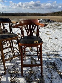 70ks barové židle Ton?