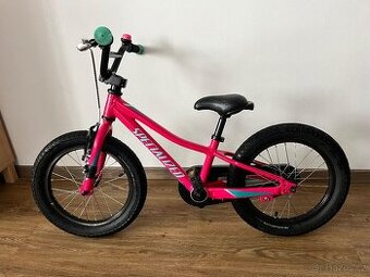 Specialized dětské růžové kolo 16´