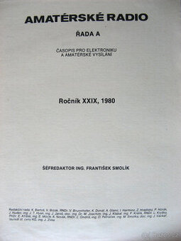 Amatérské Radio řada A