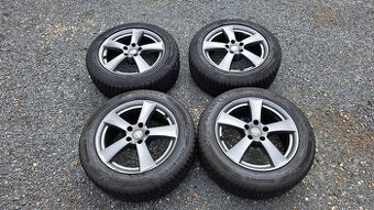 17" 5x112 Dezent TX + zimní pneu (2x nové) 225/55 R17