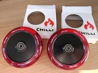 nová CHILLI kolečka na freestyle koloběžku 120 mm / 2 ks