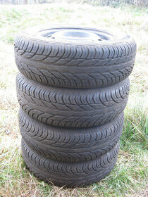 Letní pneu Uniroyal 205/65R15 včetně disků 5x114,3