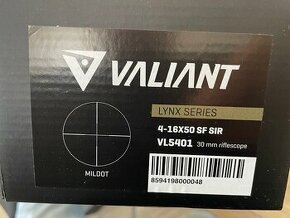 VALIANT LYNX 4-16X50 SF SIR MIL-DOT