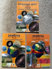 Zeměpis 6 , 1. a 2. díl + pracovní sešit