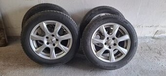 Alu kola -  R16 5x112 + zimní pneu Barum Polaris 5