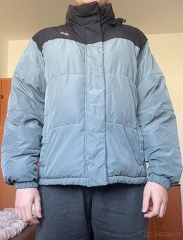 Šeda zimní bunda Pull&Bear, velikost L