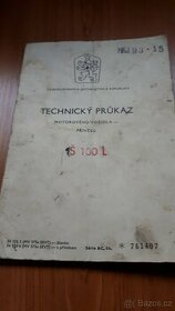 Technický průkaz Š100L
