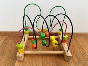 IKEA labyrint s korálky