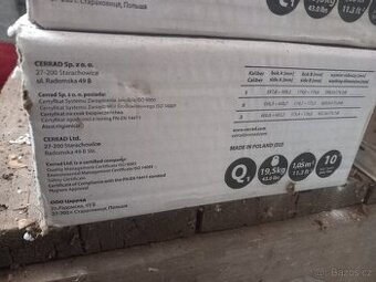Dlažba vnitřní 600x175x8 mm - vzor medovy dub
