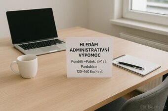 Administrativní výpomoc – (Po–Pá, 8:00–12:00) Pardubice