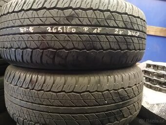 Letní pneumatiky 265/60 R 15 Dunlop 2ks