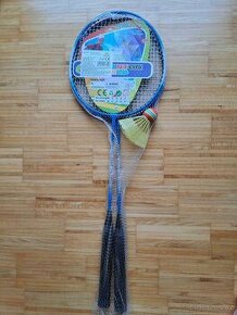 Badminton sada modrá 1 košík