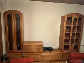 Obývací stěna, dřevěný nábytek do obýváku