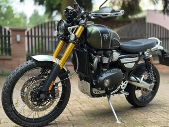 Triumph Scrambler 1200 XE 1. majitel, původ ČR - 1
