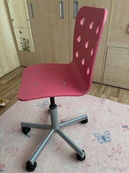 Židle Ikea růžová 2ks