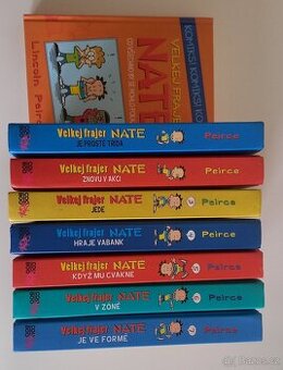 Dětská sbírka knih "Velkej frajer Nate" díly 1-7