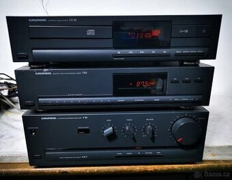 Grundig 101 , zosilnovač + CD prehrávač