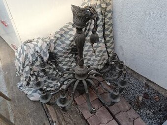 Mosazný lustr Ludvík, 12. ramenný