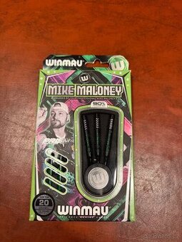 Šipky Soft Winmau 20g Mike Maloney