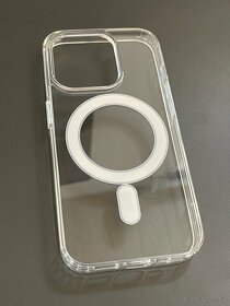 Průhledný Kryt na iPhone 15 Pro, Pro Max, Plus s MagSafe