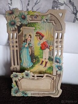 Starší papírová pohlednice