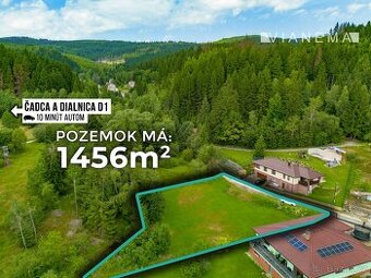 POUZE U NÁS Na prodej stavební pozemek Čadca-Milošová