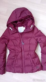 dámská nová péřová bunda s kapucí vel. S  zn. H+M