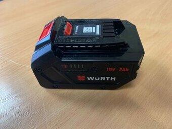 Baterie WÜRTH 18V 5Ah Li-ion