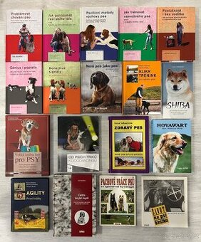 Prodám mix knih - příroda, psi, kočky, papoušci, rostliny,…:
