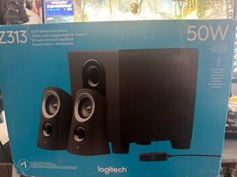 Logitech Z313 – 2.1 reproduktory (PC / audio) - jako nový