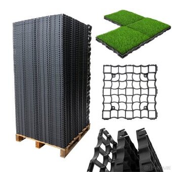 Plastová zatravňovací dlažba - 1